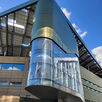 Cornell Tech Bloomberg Center NY Curved Insulated Glass Units